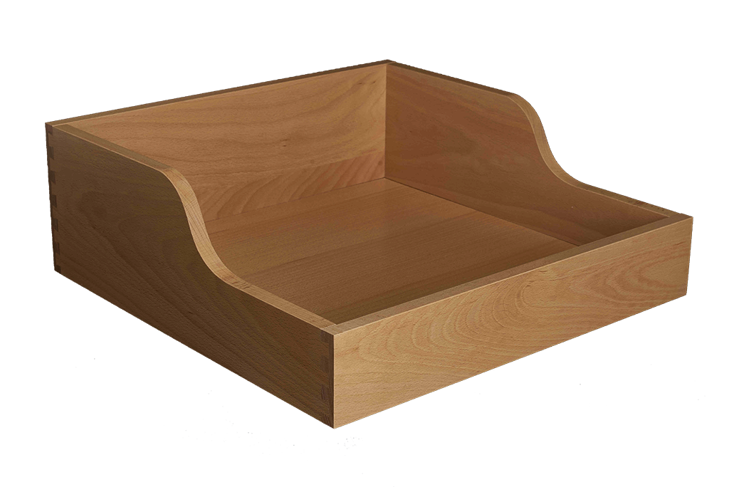 Denver Dovetail Drawers - Serpentine Side Drawers